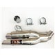 HONDA CBR 125 R 11-15 L2X SLIP ON - DUAL HYPERLOW