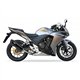 HONDA CB 500 F 13-15 (PC45) XOVE SLIP ON - HEXOVAL XTREM BLACK