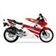 HONDA CBR 600 F 91-98 (PC25 PC31) XOVE SLIP ON - HEXOVAL XTREM BLACK