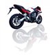 HONDA CBR 650 F 15-18 (RC74 RC96) X55SB FULL SYSTEM - SLASH CONE XTREM BLACK