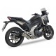 HONDA NC 700 X - S - INTEGRA 12-13 (RC61 RC62 RC63) RB SLIP ON - RACE XTREM BLACK