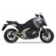 HONDA NC 750 X 2021 (RH09) RB SLIP ON - RACE XTREM BLACK