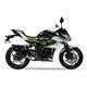 KAWASAKI Z 125 - NINJA 125 19-21 XOVE SLIP ON - HEXOVAL XTREM BLACK