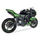 KAWASAKI Z 650 - NINJA 650 17-19 (ER650H,ER650HA2,EX650K,EX650KA2) L3XB FULL SYSTEM - DUAL HYPERLOW BLACK XL