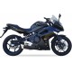 KAWASAKI VERSYS 650 06-14 (LE650A C D E) L3XB SLIP ON - DUAL HYPERLOW BLACK XL