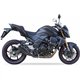 KAWASAKI Z 750 S - R 07-12 (ZR750L ZR750M) L3XB SLIP ON - DUAL HYPERLOW BLACK XL