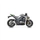 KAWASAKI Z 1000 - Z 1000 SX 10-20 (ZRT00D E F H - ZXT00G L W) L2X SLIP ON (RIGHT MUFFLER) - DUAL HYPERLOW