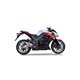 KAWASAKI Z 1000 - Z 1000 SX 10-20 (ZRT00D E F H - ZXT00G L W) L2X SLIP ON (LEFT MUFFLER) - DUAL HYPERLOW