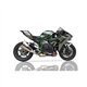KAWASAKI H2 15-20 X55SP SLIP ON - DOUBLE SLASHED CONE XTREM