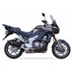 KAWASAKI VERSYS 1000 12-19 (LZT00A LZT00B) XOVE SLIP ON - HEXOVAL XTREM BLACK