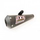 KTM DUKE 125 - 200 11-16 OVC11SSB SLIP ON - DUAL UNDER SEAT BLACK