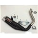 KTM RC 390 15-16 L3XB SLIP ON - DUAL HYPERLOW BLACK XL