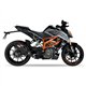 KTM DUKE 390 2021 RCR SLIP ON - ROUND CARBON XTREM