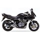 SUZUKI GSF 600 N BANDIT 01-04 (WVA8) XOVE SLIP ON - HEXOVAL XTREM BLACK
