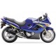 SUZUKI GSX 600 F 98-05 (AJ) XOVE SLIP ON - HEXOVAL XTREM BLACK