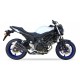 SUZUKI SV 650 X 16-21 (WCX1) L3XB SLIP ON - DUAL HYPERLOW BLACK XL