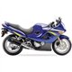 SUZUKI GSX 750 F 98-05 (AK) XOVE SLIP ON - HEXOVAL XTREM BLACK