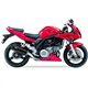 SUZUKI SV1000S - SV1000N 03-05 (BX) XOVE SLIP ON (LEFT MUFFLER) - HEXOVAL XTREM BLACK