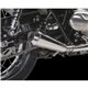 TRIUMPH BONNEVILLE - T100 865 OVC11SS SLIP ON (LEFT MUFFLER) - IRONHEAD CONICAL MATT INOX
