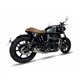 TRIUMPH BONNEVILLE NEWCHURCH - SE 15-16 OVC11SS SLIP ON (LEFT MUFFLER) - IRONHEAD CONICAL MATT INOX