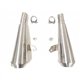 TRIUMPH BONNEVILLE NEWCHURCH - SE 15-16 OVC11SS SLIP ON (LEFT MUFFLER) - IRONHEAD CONICAL MATT INOX