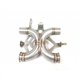 TRIUMPH SPEEDMASTER 18-20 DKAT DKAT - MID PIPE - CATALYST SUPPRESSOR