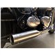 TRIUMPH SPEEDMASTER 18-20 HC1-3S SLIP ON (RIGHT MUFFLER) - IRONHEAD ROUND MATT INOX
