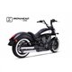 VICTORY VEGAS - HAMMER 06-16 HC1-2C SLIP ON (UPPER MUFFLER) - IRONHEAD ROUND CHROME