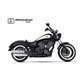 VICTORY VEGAS - HAMMER 06-16 HC1-2C SLIP ON (LOWER MUFFLER) - IRONHEAD ROUND CHROME
