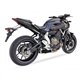 YAMAHA MT-07 17-20 (RM17, RM18) L3XB FULL SYSTEM - DUAL HYPERLOW BLACK XL