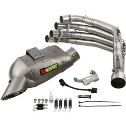 Honda cb 650 r abs neo sports cafe stainless steel akrapovic