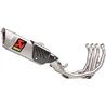 Yamaha yzf-r6 600 silver akrapovic