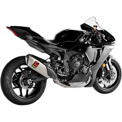 Yamaha yzf-r1m 1000 abs titanium akrapovic