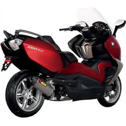 Bmw c 650 gt abs carbon fiber| stainless steel akrapovic