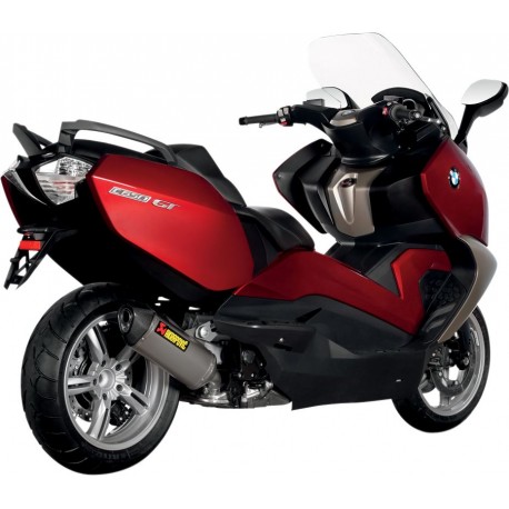 Bmw c 650 gt abs carbon fiber| stainless steel akrapovic