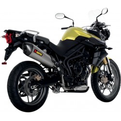 Triumph tiger 800 xc titanium akrapovic