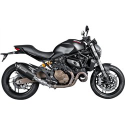 Ducati monster 821 abs dark slip-on line akrapovic