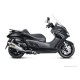 Yamaha yp 125 majesty s polished akrapovic