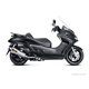 Yamaha yp 400 r abs x-max polished akrapovic