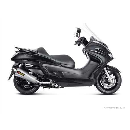 Yamaha yp 400 r abs x-max polished akrapovic