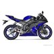 Yamaha yzf-r6 600 aluminum akrapovic