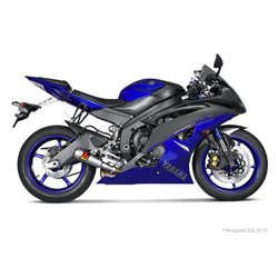 Yamaha yzf-r6 600 wgp 50th anniversary aluminum akrapovic