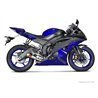 Yamaha yzf-r6 600 wgp 50th anniversary aluminum akrapovic
