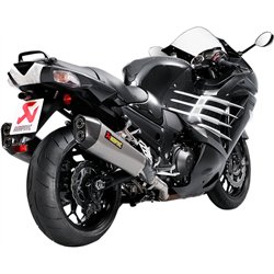 Kawasaki zzr 1400 abs performance slash-cut akrapovic