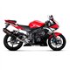 Yamaha yzf-r6 600 carbon fiber akrapovic