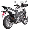 Honda nc 700 sd abs dual clutch carbon fiber akrapovic