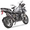 BMW R 1200 GS ABS ADVENTURE TRIPLE BLACK SLIP-ON LINE AKRAPOVIC
