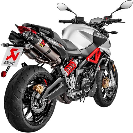 Aprilia sl 900 abs shiver muffler akrapovic