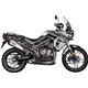 Triumph tiger 800 xrt abs silver akrapovic