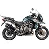 Triumph tiger explorer xcx abs black akrapovic
